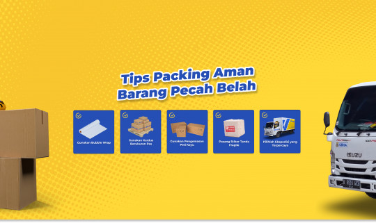 5 Tips Packing Aman Barang Pecah Belah
