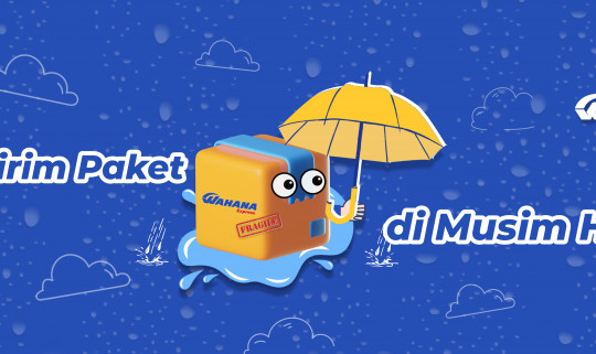 Mau Tetap Aman Kirim Paket di Musim Hujan? Lihat Tips Berikut Ini!