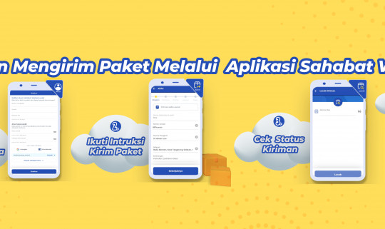 Cara Mengirim Paket melalui Aplikasi Sahabat Wahana